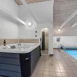 Lovely Pool House With Jumping Cushion And Activity Holiday home Ulfborg