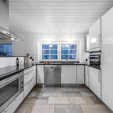 Tatil Evi Lovely Pool House With Jumping Cushion And Activity Ulfborg