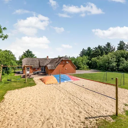 Lovely Pool House With Jumping Cushion And Activity * Ulfborg